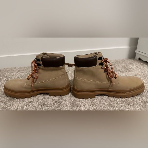 Steve Madden Men's Guntur Utility Style Boots Size 9 Men’s Cognac - NWT - Picture 4 of 9